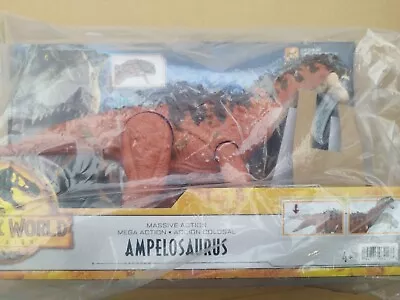Buy Jurassic World Dominion Massive Action Ampleosaurus Action Figure Xmas Gift Toy • 10£