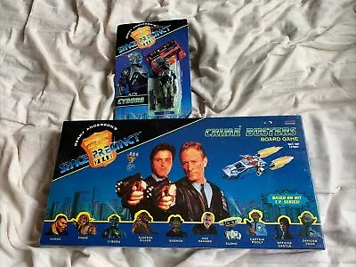 Buy Vivid Imaginations Space Precinct Crime Busters Board Game With Cyborg Figure • 18.99£