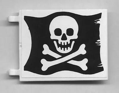 Buy Lego 2525p01s Pirates Flag 6 X 4 Skull And Crossbones Stickers From Set 6285 • 11£