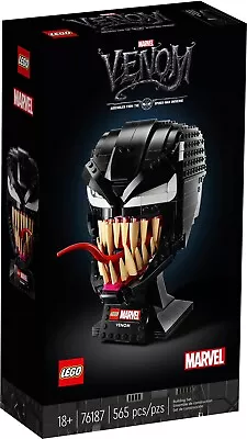 Buy LEGO  Marvel Spider-Man Venom Mask  (76187) • 59.99£