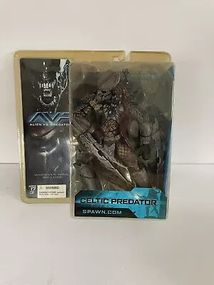 Buy Spawn Mcfarlane Alien Vs Predator AVP Celtic Predator Action Figure *BNIB* • 29.99£