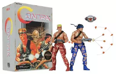 Buy Contra Bill & Lance Video Game Appearance 7  Action Figure 2-Pack • 101.82£