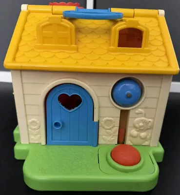 Buy Fisher-Price Activity Play House Cottage Toy Vintage 1984 Retro • 12£