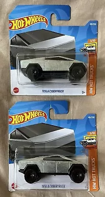 Buy Hot Wheels Tesla Cybertruck Lot Of 2 • 19.99£