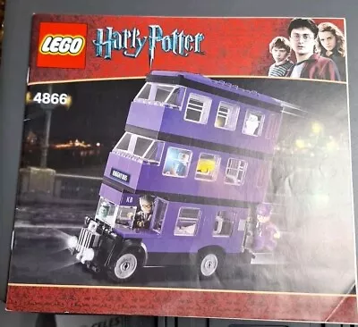 Buy Lego KNIGHT BUS Set 4866 Instructions Only • 2£