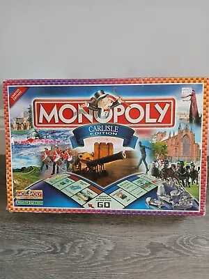 Buy Monopoly Carlisle Edition Board Game 100% Complete Rare Classic Great Condition  • 19.99£