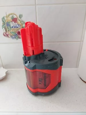 Buy NERF Vortex Pyragon Nitron 40 Round Disc Drum Ammo Clip Magazine Red Grey • 14.99£