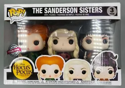 Buy Funko POP [3 Pack] The Sanderson Sisters - Disney Hocus Pocus Rare & Vaulted • 49.99£