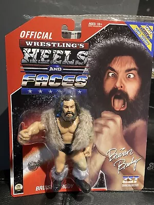 Buy Bruiser Brody Zombie Sailor Toys Moc Heels And Faces Wwf Hasbro Style Retro • 26£