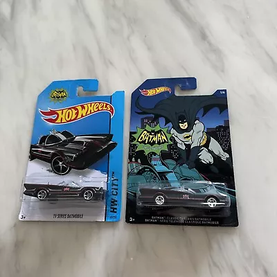 Buy Hot Wheels BATMAN BATMOBILE Classic TV Series X 2 • 12£