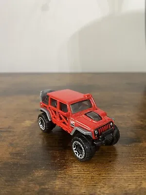 Buy Hot Wheels 17 Jeep Wrangler (Red) Diecast Scale Model 1:64 Excellent Condition  • 5.70£