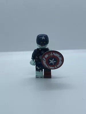 Buy Lego Marvel Zombie Captain America Minifigure From Series 1 (EB19) • 7£