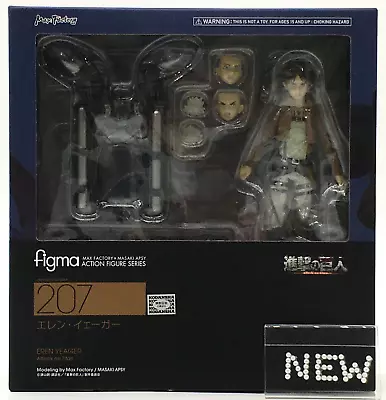 Buy Eren Yeager Figma 207 Attack On Titan Action Figure Max Factory 2014 From Japan • 110.95£