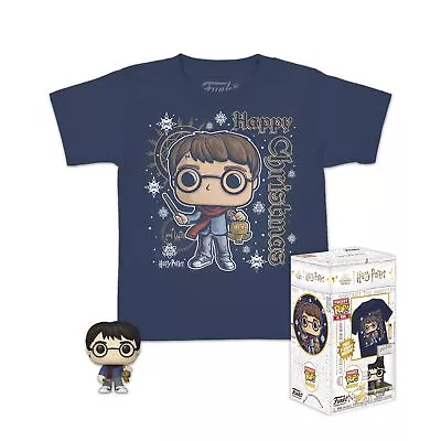 Buy Funko Pocket Pop! & Tee: Harry Potter - Holiday Harry - For Children And Kids -  • 22.19£