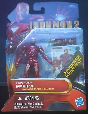 Buy Hasbro Iron Man 2 Series 10, Mark VI, 3.75  Action Figure 2009 BNIB • 13.99£