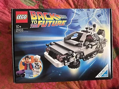 Buy Lego Ideas Back To The Future The DeLorean Time Machine 21103 Brand New Sealed • 125£