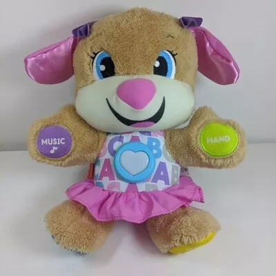 Buy Fisher-Price Laugh & Learn Smart Stages Sis Learning Toy ABC  Music Teddy Bear • 7.99£