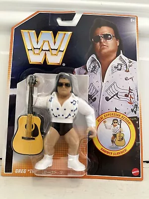 Buy WWF WWE Mattel Retro Greg The Hammer Valentine (Series 13) MOC • 22£