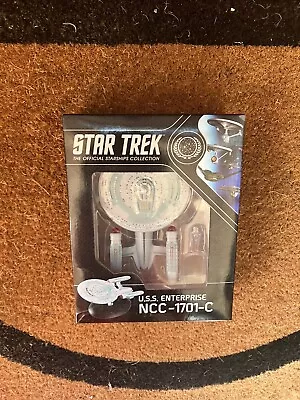 Buy New Star Trek Official Starships Collection U.s.s. Enterprise Ncc-1701-c Model • 18.95£