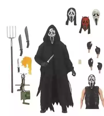 Buy NECA Scream Ghost Face Inferno Ultimate 7” Scale Action Figure - Official • 46.99£