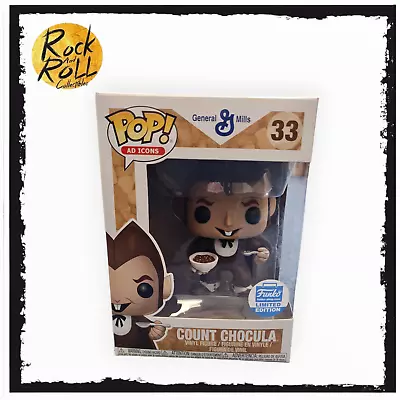 Buy Funko Pop! Ad Icons #33 Count Chocula W/Cereal Funko Shop Limited Edition. Condi • 30.99£