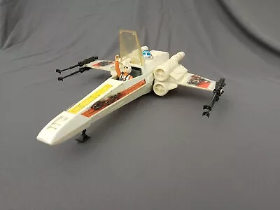 Buy Original Star Wars X-Wing With Luke Skywalker (Kenner 1970s) • 17£