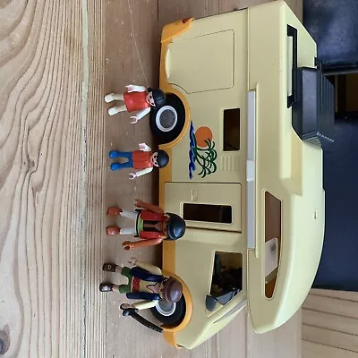 Buy Playmobil Camper Van 2005 With 4 Characters • 10.95£