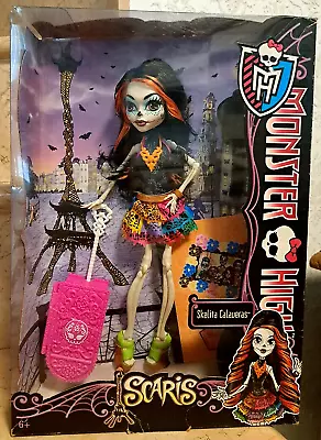 Buy 2012 Monster High Skelita Calaveras Scaris Doll Boxed Doll • 101.35£