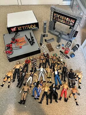 Buy WWF Job Lot Bundle X 23 1990s Figure/ Rings /Accessories • 85£