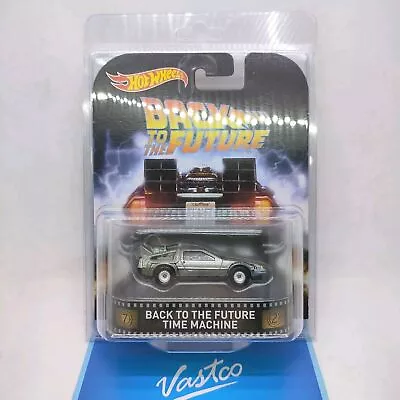 Buy Hot Wheels Retro Entertainment Back To The Future Time Machine Delorean DJF49 • 33.06£