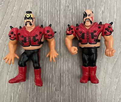 Buy WWE WWF Series 3 - Legion Of Doom - Tag Team - Vintage 4  Figure Bundle 1992 • 11.99£