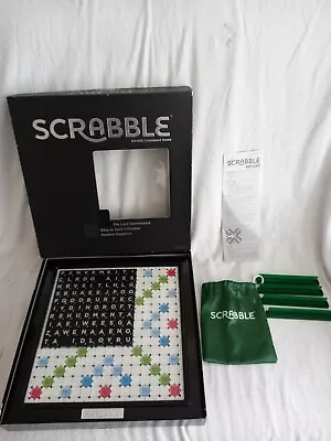 Buy Scrabble Deluxe Board Game 2013 Mattel Black Box - Complete • 44.99£