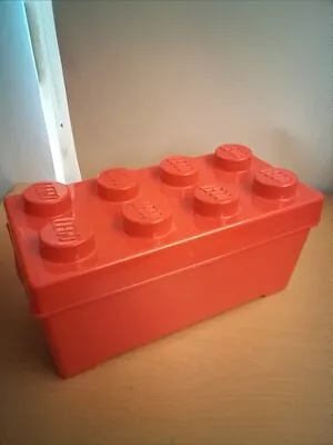 Buy Lego 8 Stud Large Storage Box - Red .35x18x17.5cm VGC ❤️ CHARITY  • 14.99£