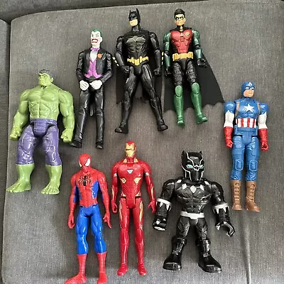 Buy Marvel And Dc Action Figures Bundle • 15£