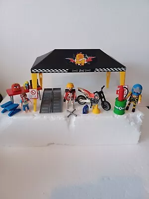 Buy Playmobil Dirt Bike And Garage Set With Figures And Tools. • 10£