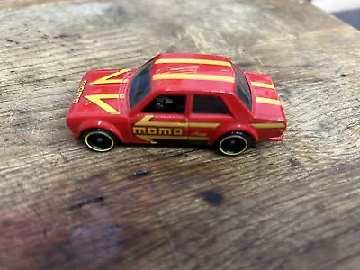 Buy Hot Wheels 1/64 Datsun Bluebird 510 Red Momo Mint • 1£