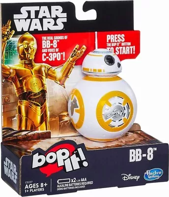 Buy Disney Star Wars 4  BB-8 BOP IT Game With BB-8 Sounds & C-3PO's Voice 2016 AB • 39.99£