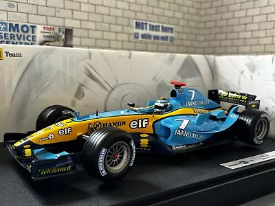 Buy 1:18 *BOXED* HOT WHEELS F1 Formula 1 RENAULT R24 Jarno TRULLI 2004 #7 Model Car! • 49.95£