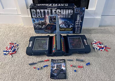 Buy Deluxe Battleship Movie Edition Hasbro 2012 Electronic Lights & Sounds Complete • 35.40£