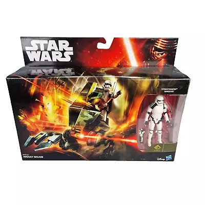 Buy Star Wars Assault Walker Vehicle & 3.75  Inch Stormtrooper Sergeant Figure • 13.49£