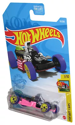 Buy Hot Wheels HW Art 1/10 (2020) Black & Pink Rigor Motor Car 19/250 • 10.67£