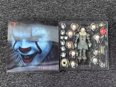 Buy NECA IT The Many Faces Of Pennywise Clown Deluxe 7  Action Figure Official • 49.99£