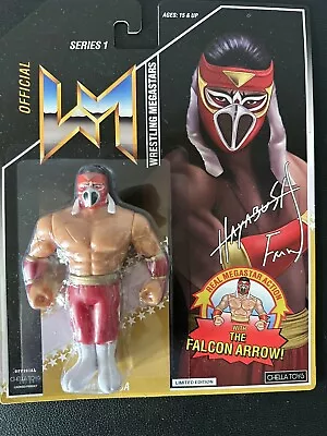 Buy WWF WWE Chella Toys Wresting Figure. Red Hayabusa MOC • 20£