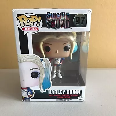 Buy Funko Pop Figure Suicide Squad Harley Quinn No 97 • 9£
