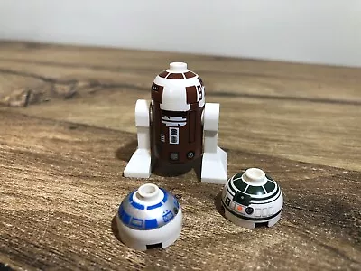 Buy Lego R7-D4 8093 Star Wars Minifigure Plus 2 Spare Heads R2-D2 • 14.99£