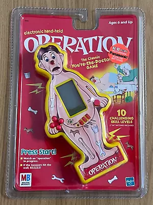 Buy Rare New Sealed MB Hasbro Operation Vintage 1990's LCD Game -😎Premium Listing😎 • 1,500£