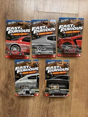 Buy 2024 Hot Wheels Fast And Furious Dominic Toretto Full Set • 26£