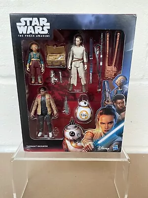 Buy Star Wars The Force Awakens Takodana Encounter Set Rey, Finn, BB8 & Maz - New • 19.99£