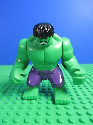 Buy Genuine LEGO INCREDIBLE HULK Minifigure MARVEL SUPER HEROES 76018 Avengers WEAR • 17.73£