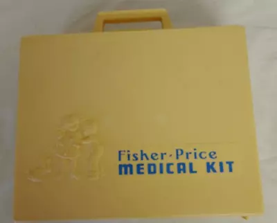 Buy Vintage Fisher Price Medical Kit 1977 Doctors Case Nurses Kit - Complete • 10£